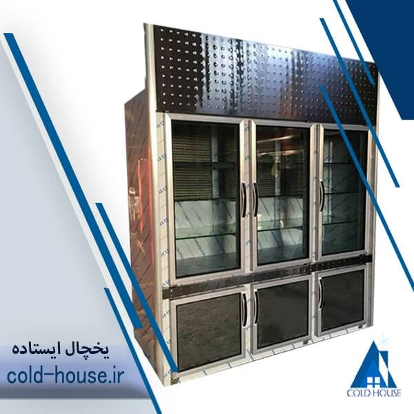 یخچال ایستاده شش درب یک طرف نما