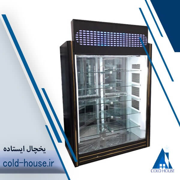 یخچال ایستاده چهار درب دو طرف نما